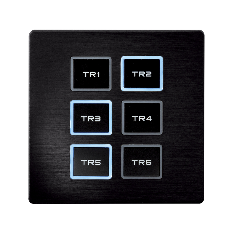 Wandpaneel Afstandsbediening Showtec voor TR-512 Install/Pocket (Zwart)