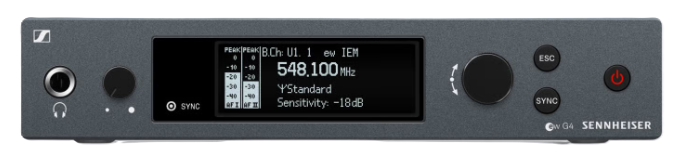 SR IEM G4-A Sennheiser In Ear Monitoring Zender 
