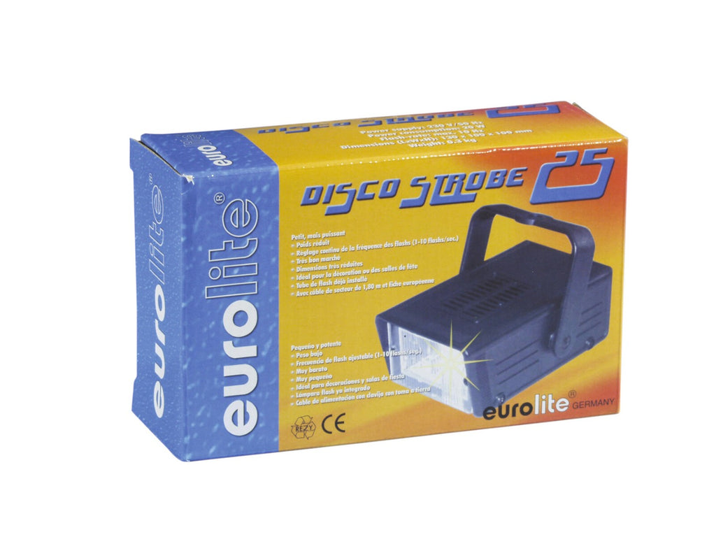 Disco Strobe 25 Eurolite Compacte Strobo