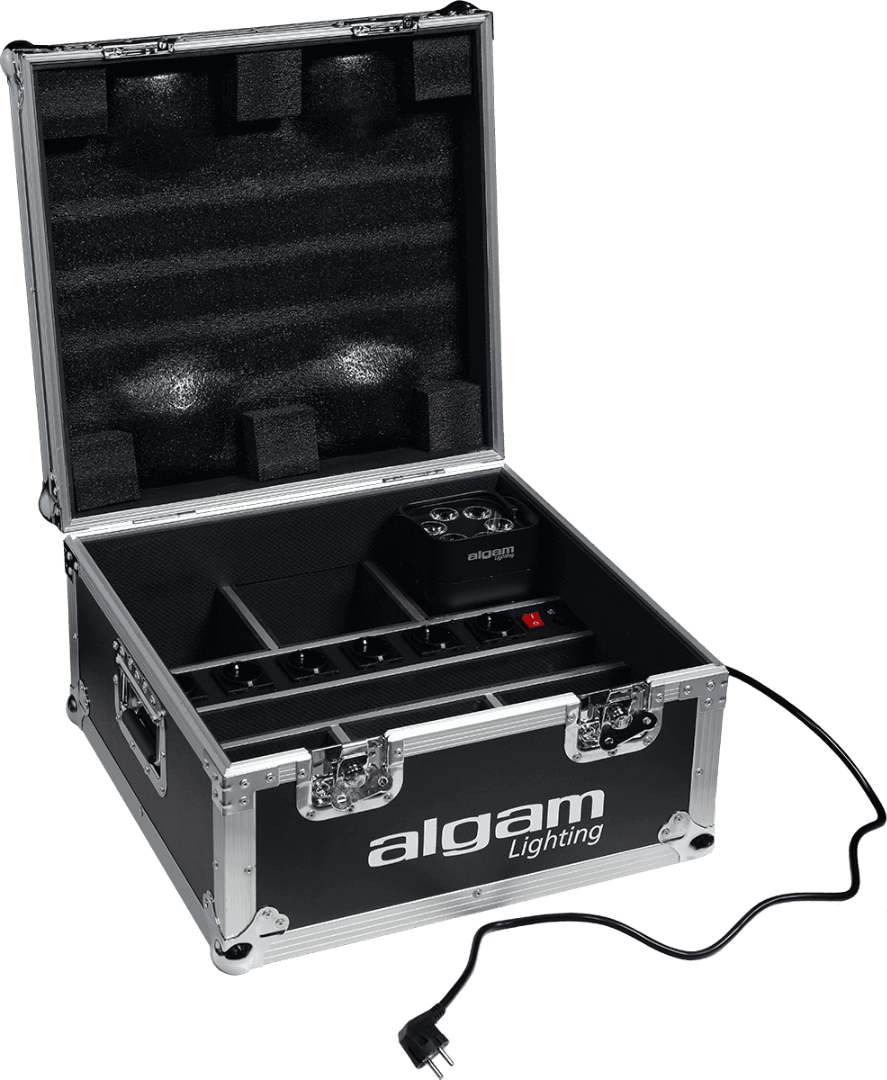 Flightcase voor 6x EVENT PAR Algam Lighting