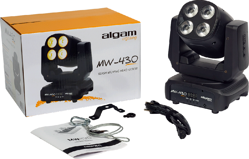 MW430 ALGAM LIGHTING RGBW led Wash Movinghead