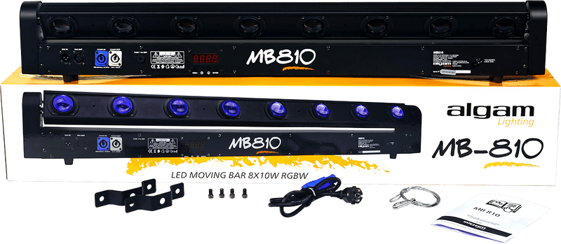 MB810 Algam Lighting Gemotoriseerde LED Bar RGBW