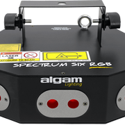 SPECTRUM SIX RGB Algam Lighting Animatie laser