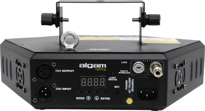 SPECTRUM SIX RGB Algam Lighting Animatie laser