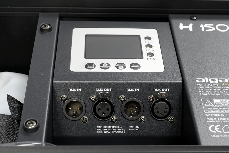 H1500-PRO Algam Lighting 1500W waterbasis Hazer