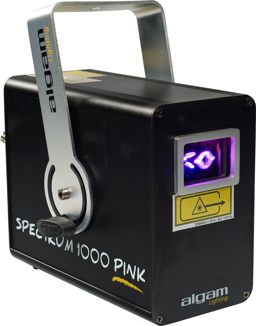Spectrum1000pink Algam Lighting Paarse laser 1W