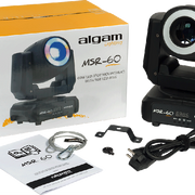 MSR60 ALGAM LIGHTING Movinghead Spot met Led Ring