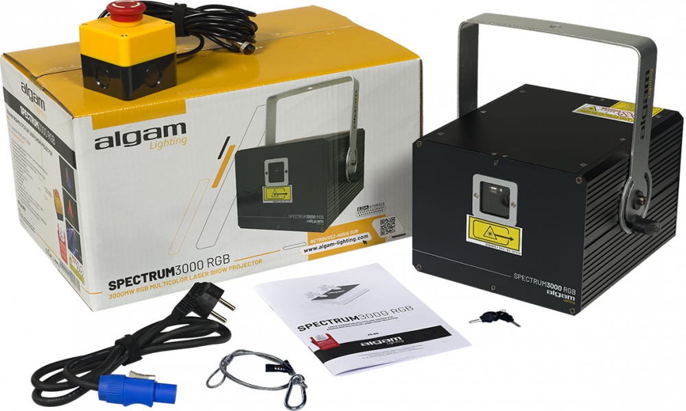 SPECTRUM 3000 RGB ALGAM LIGHTING Laser