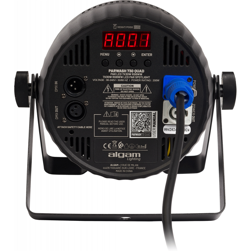 PARWASH 730 Quad Algam Lighting LED Par RGBWW
