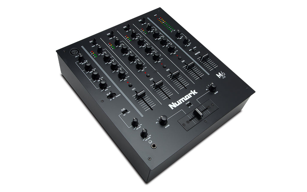 M6 USB NUMARK 4-kanaals DJ mixer