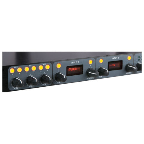 COMPACT 9.2 DAP AUDIO 9-KANAALS 1U 2 ZONES MIXER