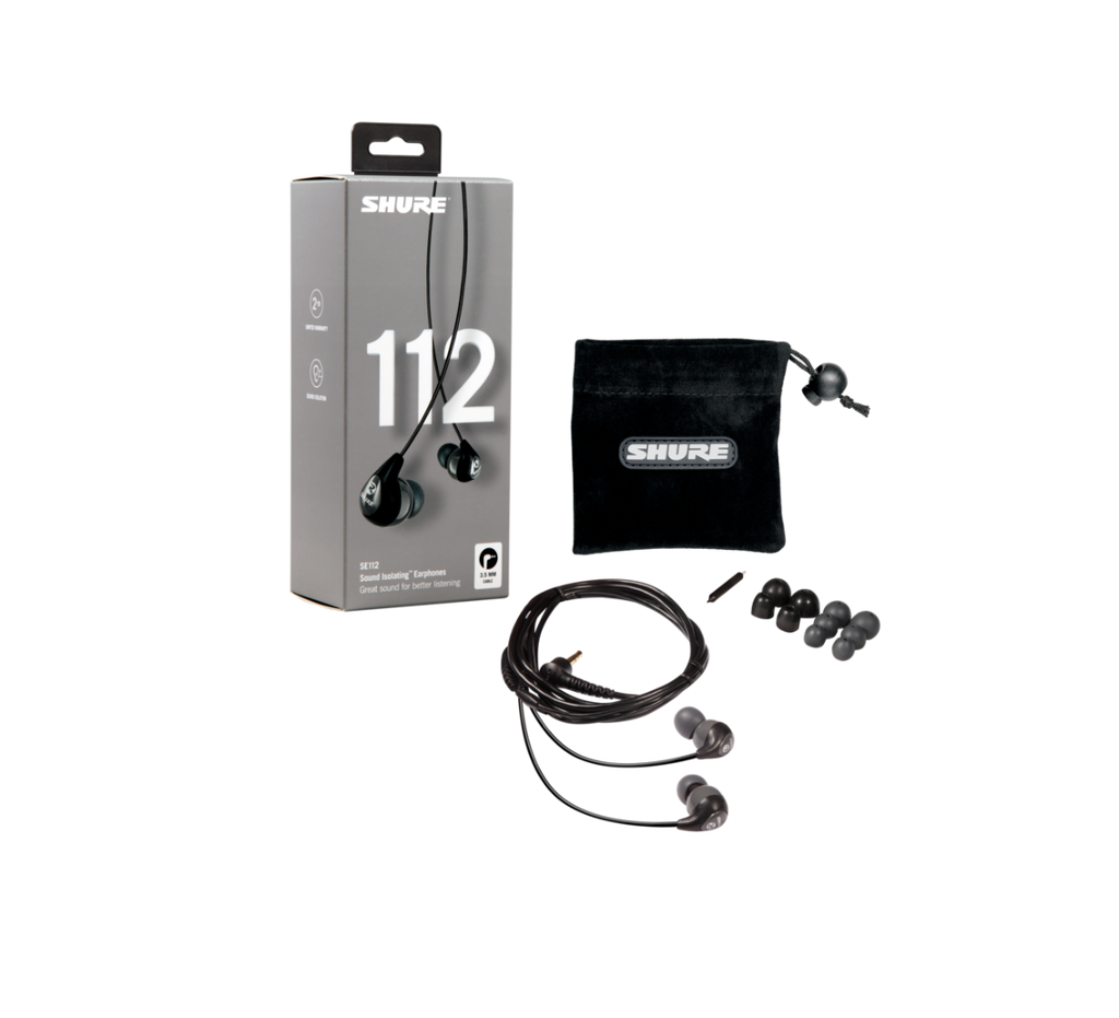 SE112-GR SHURE in-ear monitors
