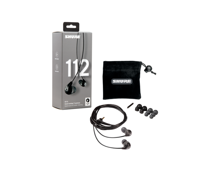 SE112-GR SHURE in-ear monitors