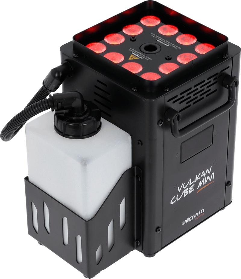 Vulkan Cube Mini Algam Lighting Verticale Rookmachine