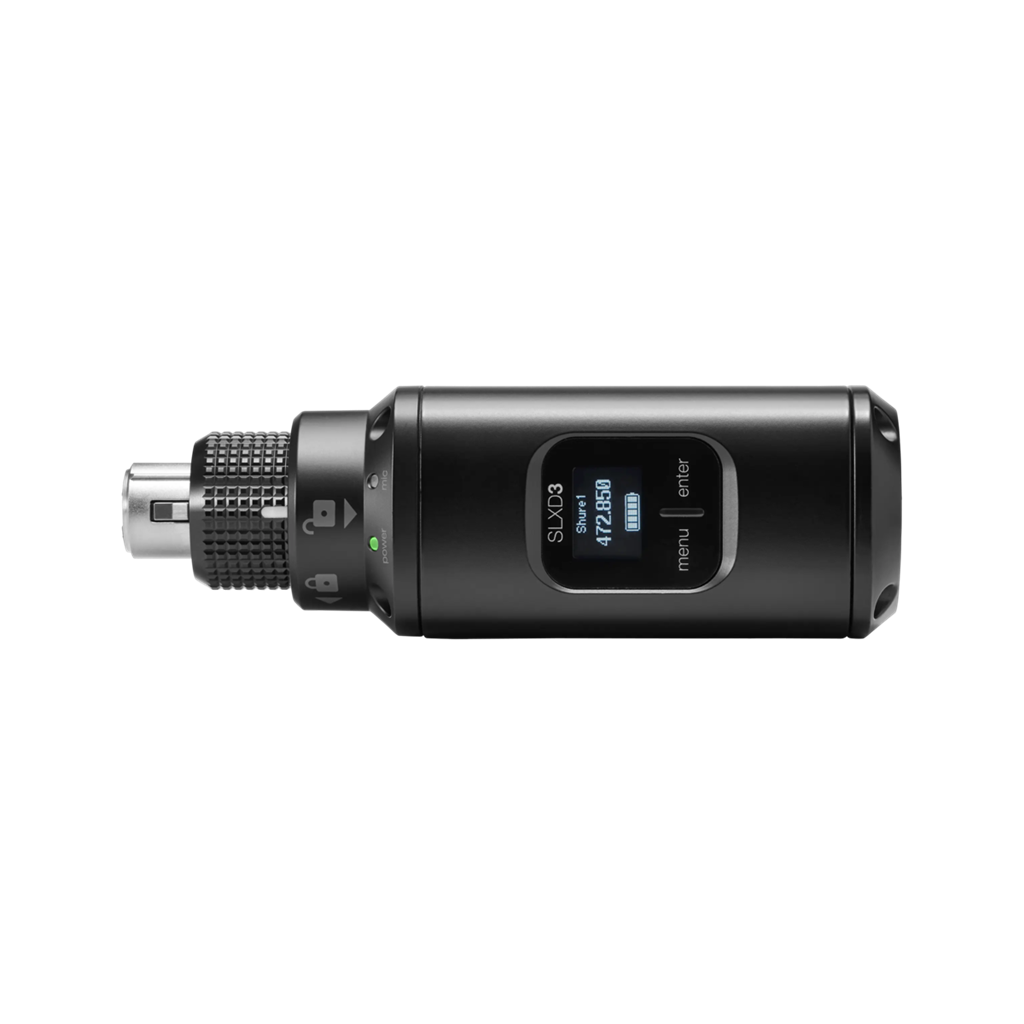 SLXD3-H56 SHURE Digitale draadloze XLR zender (518-562 Mhz, BE)
