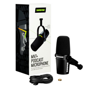 MV7+ Shure Podcastmicrofoon (Zwart)