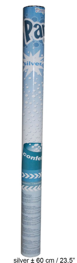 Confetti Shooter Handheld Zilver Stage Effects (60cm)