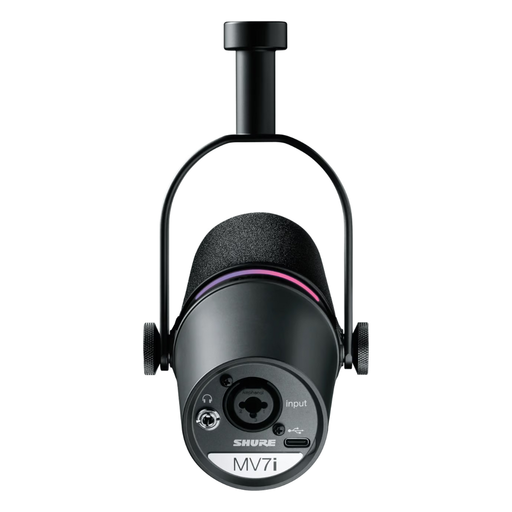 MV7i Shure Podcastmicrofoon met Audio Interface (Zwart)