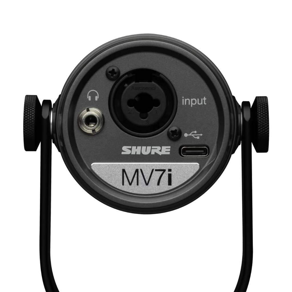 MV7i Shure Podcastmicrofoon met Audio Interface (Zwart)