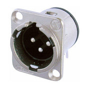 NEUTRIK MALE D-SIZE PRINT MOUNT NAAR ONDER