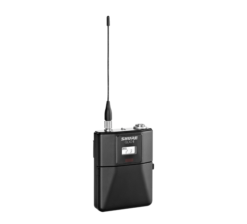 QLXD1-H51 Shure Bodypack Transmitter (534-598MHz, BE)