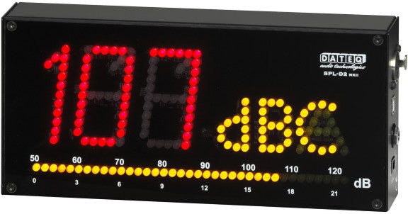 SPL-D2 MKII DATEQ Decibelmeter met Display