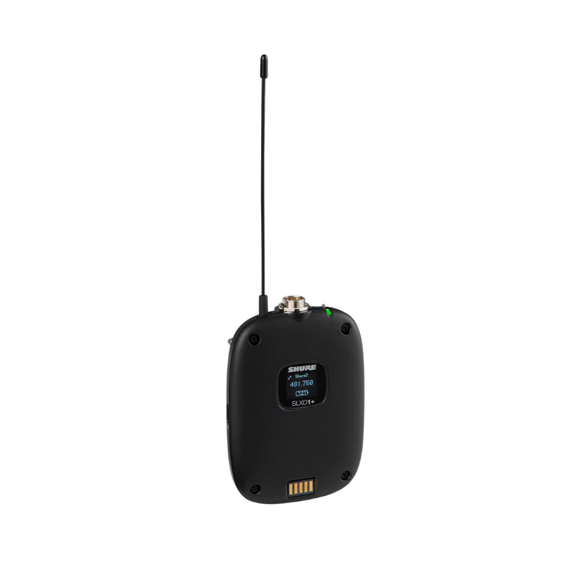 SLXD1+ Shure Draadloze Bodypack Zender G65 (470-606MHz)