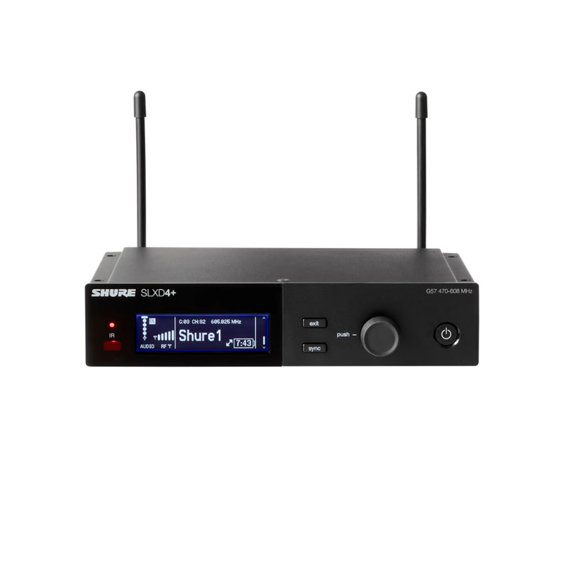 SLXD14+/SM35 Shure Draadloze Bodypack Systeem met Headset G65 (470-606MHz)