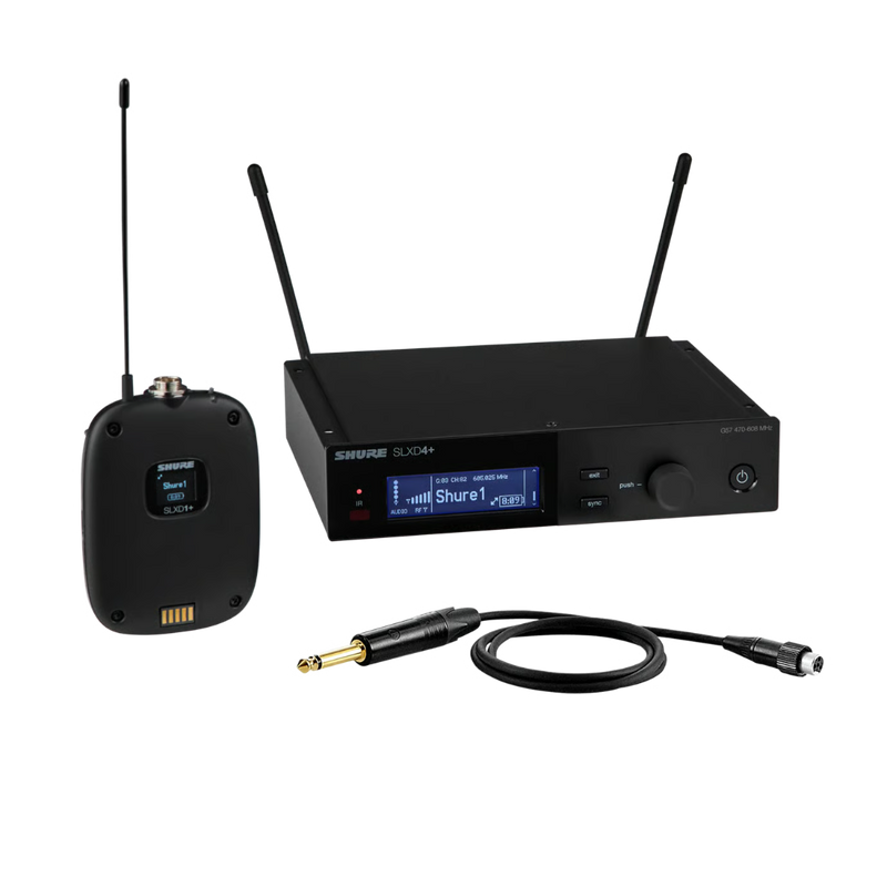 SLXD14+ Shure Draadloos Bodypack-systeem G65 (470-606MHz)