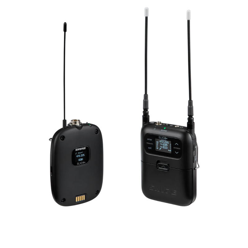 SLXD15+ Shure Draagbaar Draadloos Systeem G65 (470-606MHz)