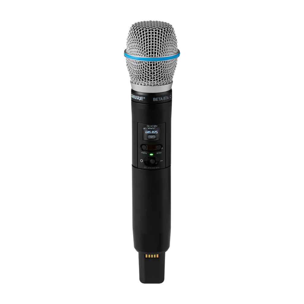 SLX-D24+/B87A Shure Draadloos Handheld Systeem G65 (470-606MHz)
