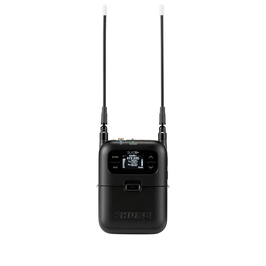SLXD25+/58 Shure Draagbaar Draadloos Systeem G65 (470-606MHz)