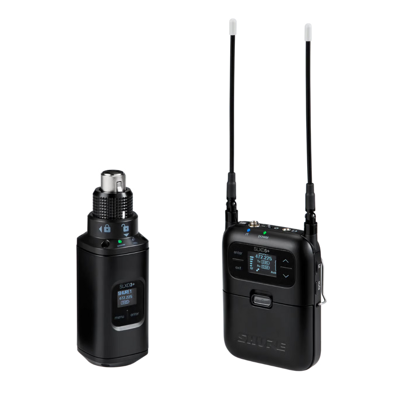 SLXD35+ Shure Draagbaar Draadloos Systeem G65 (470-606MHz)