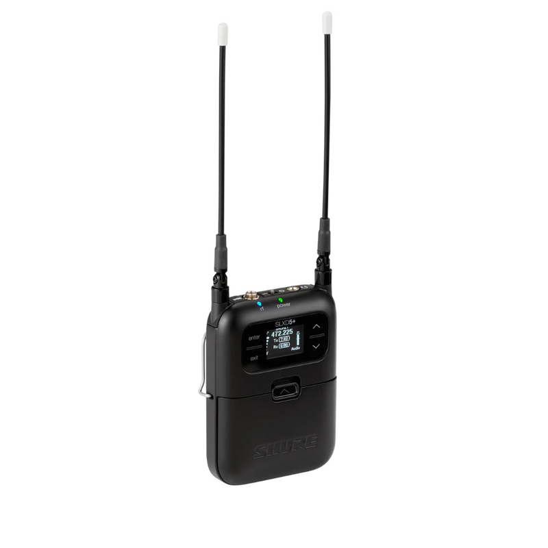 SLXD5+ Shure Draagbare Draadloze Ontvanger G65 (470-606MHz)