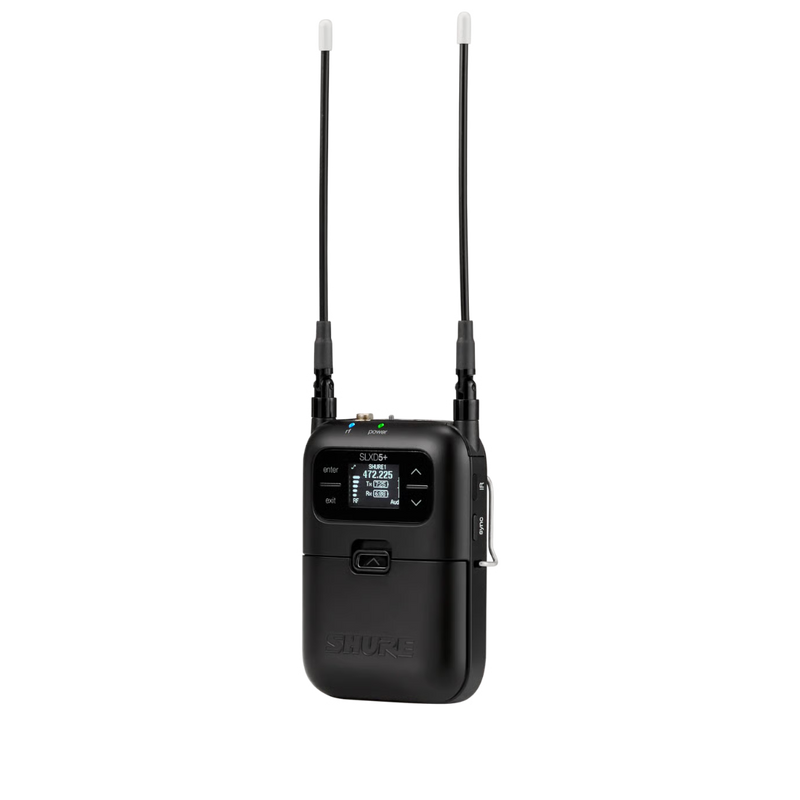 SLXD5+ Shure Draagbare Draadloze Ontvanger G65 (470-606MHz)