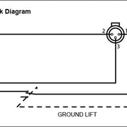 ICE CUBE IC-1 RADIAL Balanced XLR Line Isolator