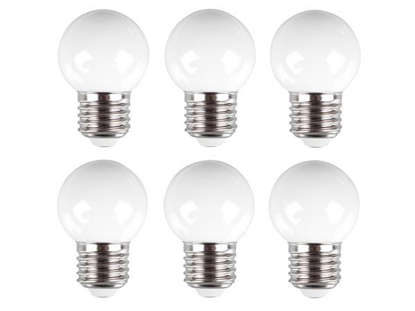 Warmwitte Reservelampen voor XMPL10WW ( Set van 6 Stuks) HQ Power  