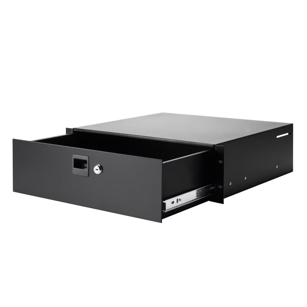 19" Lade 3U Adam Hall met Slot