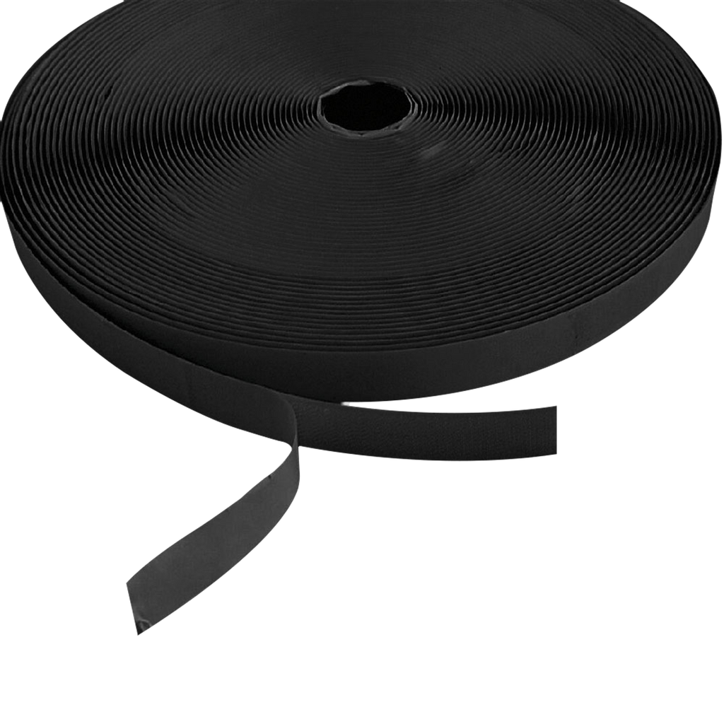 Velcro Showgear Zelfklevende Haakband 20 mm x 25 m (Zwart)
