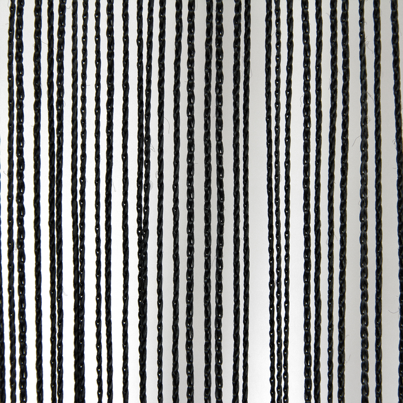 Pipe &amp; Drape Koordgordijn Wentex 300x300 cm (Zwart)