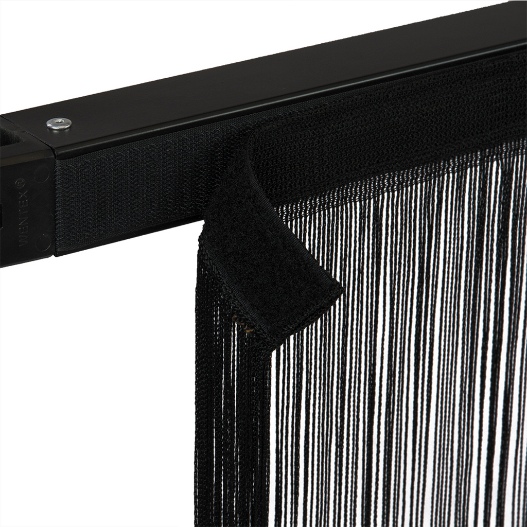 Pipe &amp; Drape Koordgordijn Wentex 300x400 cm (Zwart)