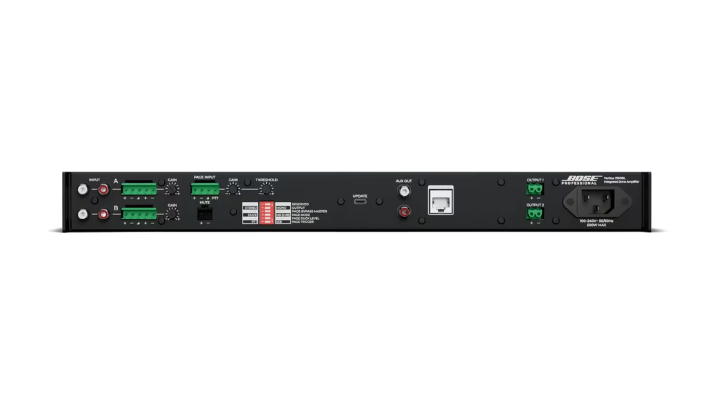 Veritas 2160BL Bose Professional Versterker 2x 160W bij 4 Ohm