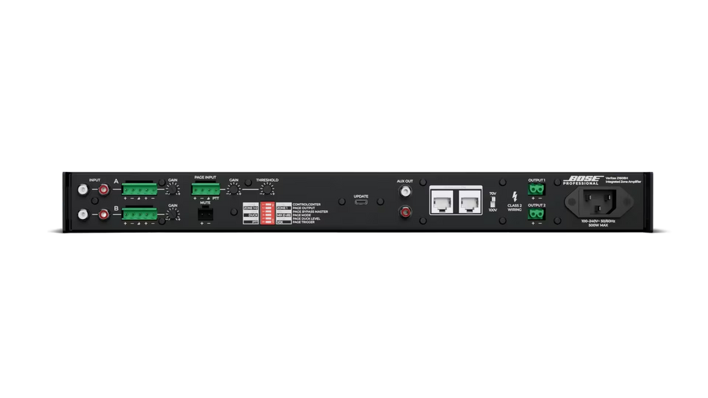 Veritas 2160BH Bose Professional Versterker 2x 160W bij 100V