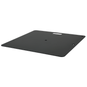 Pipe &amp; Drape Baseplate Wentex 35 x 30 cm (Zwart)