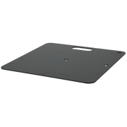 Pipe &amp; Drape Baseplate Wentex 45 x 45 cm (Zwart)