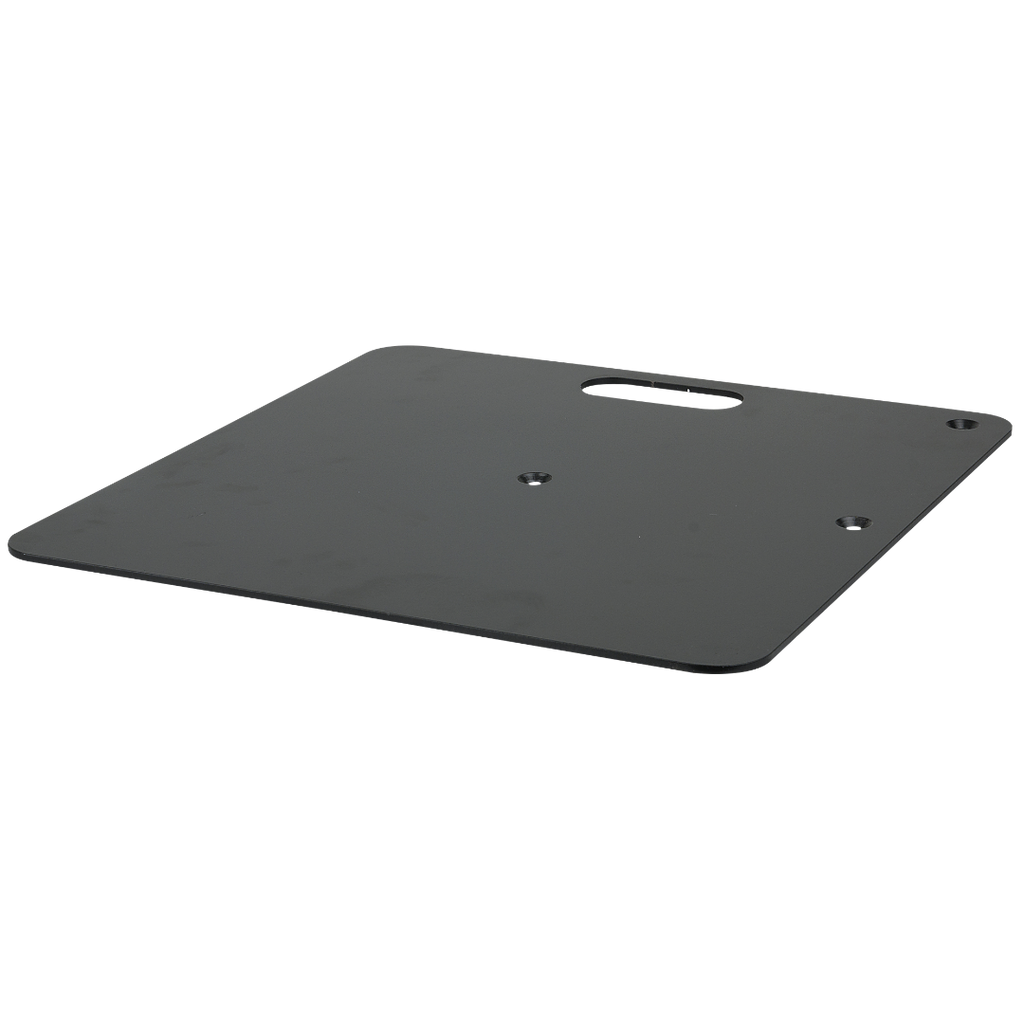 Pipe &amp; Drape Baseplate Wentex 45 x 45 cm (Zwart)
