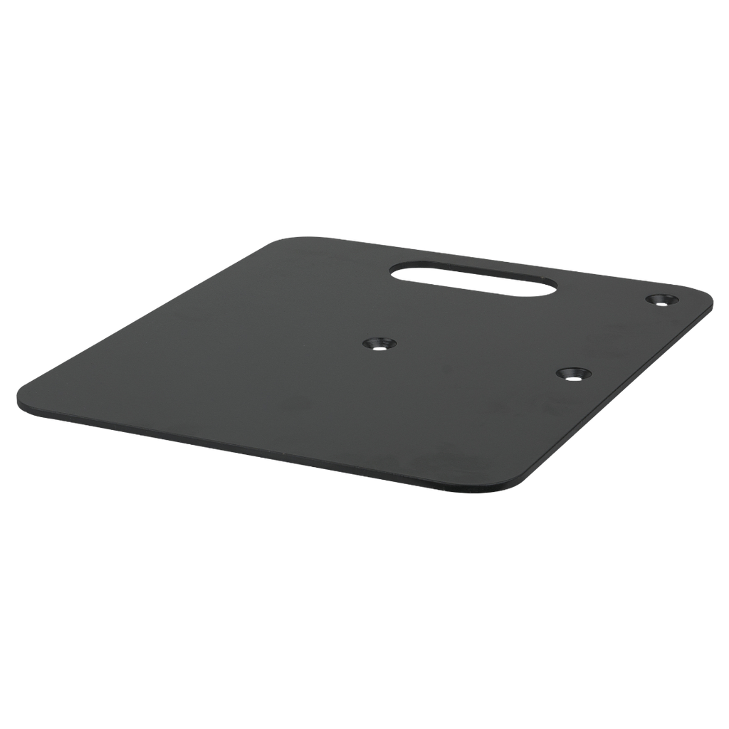 Pipe &amp; Drape Baseplate Wentex 60 x 60 cm (Zwart)