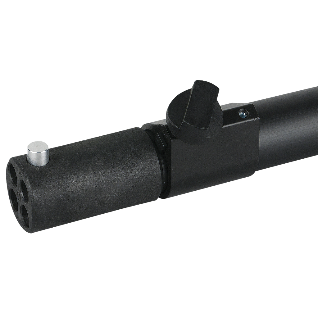 Pipe &amp; Drape Staander Wentex Telescopische Upright 2 Secties 120-180 cm (Zwart)