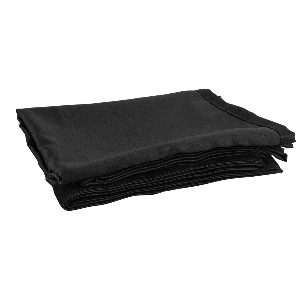 Pipe &amp; Drape Doek Wentex Gordijn MGS 280x120 cm Ongeplooid (Zwart)