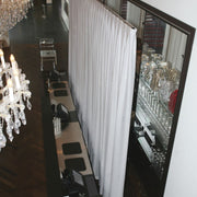 Pipe &amp; Drape Doek Wentex Gordijn MGS 330x120 cm Geplooid (Wit)